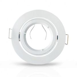 Support plafond Miidex Lighting rond 1/4 de tour orientable D 95 mm photo du produit Principale M