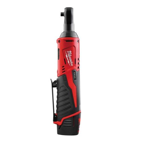 Clé à cliquet 12 V M12 IR-201B 3/8 + batterie 2,0 Ah + chargeur + sac de transport MILWAUKEE 4933441720 photo du produit