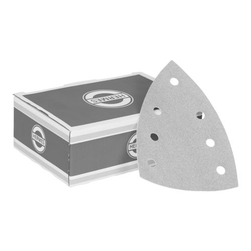 Feuille abrasive auto-agrippante Vc 153 Velours 88x93mm Grain 60 boîte de 50 - HERMES - 6136252 pas cher Secondaire 2 L