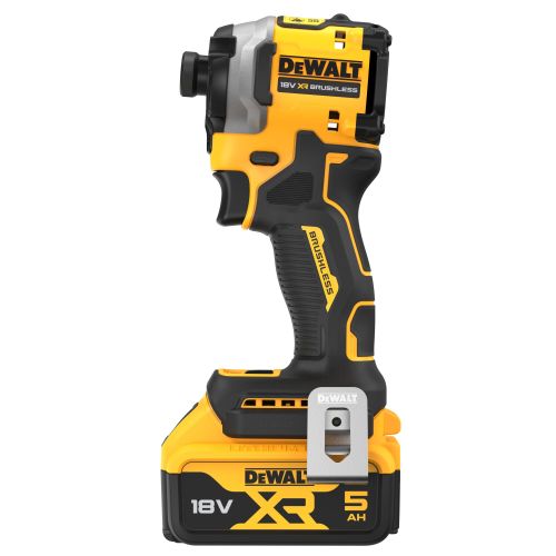 Visseuse a chocs 18 V XR BRUSHLESS + 2 batteries 5 Ah + chargeur + coffret T-STAK DEWALT DCF850P2T-QW photo du produit Secondaire 1 L