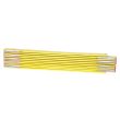 Mètre pliant jaune en bois longueur 2 m KS TOOLS 300.0060 photo du produit Secondaire 2 S