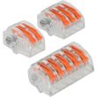 Kit de 45 connecteurs rapide à levier pour câblage 0,08 à 4 mm² ELECTRALINE 59247 photo du produit Secondaire 2 S