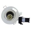 Support plafond BBC rond orientable blanc avec douille automatique D 100 mm MIIDEX LIGHTING 7719 photo du produit Secondaire 2 S