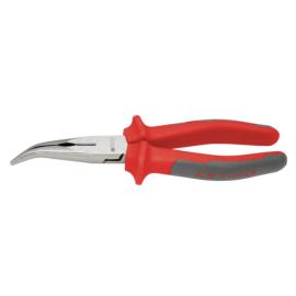Pince à bec ULTIMATE Ks Tools demi-rond coudé à 45° photo du produit Principale M