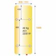 Chauffe-eau &eacute;lectrique st&eacute;atite VIZENGO ACI Hybride 200 L vertical mural ATLANTIC 154120 photo du produit Secondaire 3 S