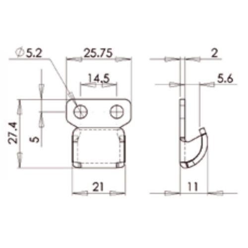 Crochet 7003 - MONIN - 272 040 pas cher Secondaire 1 L