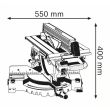Scie à table et à onglet 1800W GTM 12 JL Professional BOSCH 0601B15001 photo du produit Secondaire 1 S