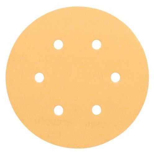 5 disques abrasifs C470 Best for Wood+Paint 150 mm 6 trous G120 pour ponceuses excentriques BOSCH 2608605089 photo du produit