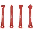 Jeu de leviers et grattoirs pour vitre 4 pièces KS TOOLS 911.8210 photo du produit