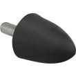 Butée caoutchouc conique diamètre 30 mm hauteur 36 mm tige M8 longueur 23 mm KIPP K0574.03003655 photo du produit