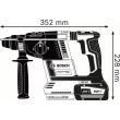 Perforateur SDS Plus 18 V GBH 18V-26 + 2 batteries Procore 4 Ah + chargeur + coffret L-BOXX BOSCH 061190900Q photo du produit Secondaire 4 S