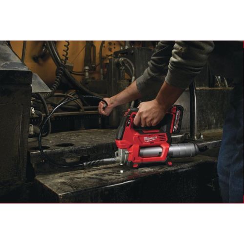 Pompe à graisse 18 V M18 GG-201C + batterie 2,0 Ah + chargeur + coffret MILWAUKEE 4933440490 photo du produit Secondaire 3 L