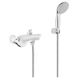 Mélangeur COSTA L monotrou sur plage avec douchette et set de douche RELEXA - GROHE - 25496001 pas cher Principale M