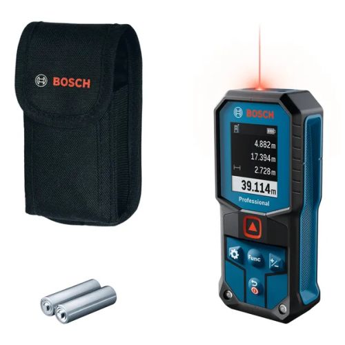 T&eacute;l&eacute;m&egrave;tre laser GLM 40-31 Professional + 2 piles 1,5 V LR6 (AA) BOSCH 0601075000 photo du produit