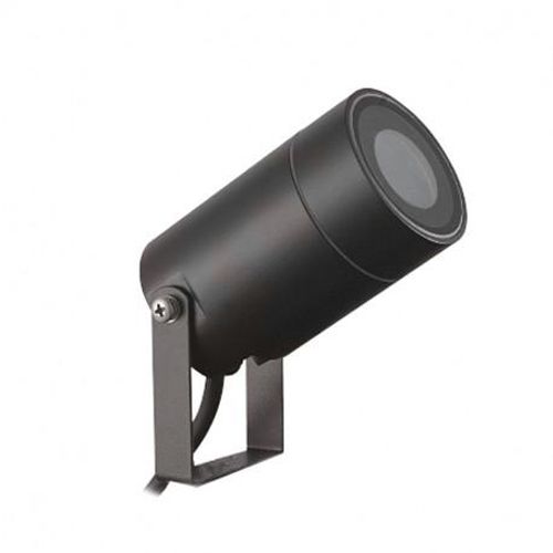 Projecteur LYS PIQUET slim 230 V GU10 noir IP65 MIIDEX LIGHTING 70283 photo du produit Secondaire 1 L