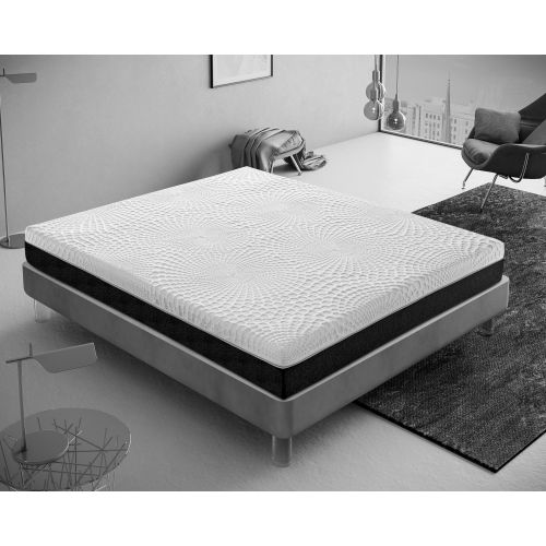 Matelas à ressorts ensaché et mousse à mémoire de forme I Love Sleep à 13 zones de confort 160x190cm - 25cm de hauteur pas cher Secondaire 2 L