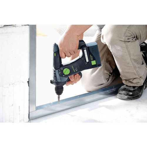 Perforateur SDS Plus sans-fil Festool BHC 18 C 3,1 I-Plus 18 V + 2 batteries 3,1 Ah + Systainer 3 photo du produit Secondaire 9 L