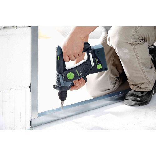 Perforateur SDS Plus sans-fil Festool BHC 18 C 3,1 I-Plus 18 V + 2 batteries 3,1 Ah + Systainer 3 photo du produit Secondaire 8 L