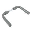 Béquille double Bellac fer cementé poli verni 2 portées carré 7 mm BOUVET B48DB8232 photo du produit