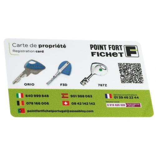 Majoration fabrication sur numero - FICHET photo du produit Secondaire 2 L