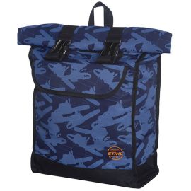 Sac à dos Stihl Urban bleu avec motif camouflage - 0464-072-0040 photo du produit Principale M