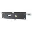 Serrure pour porte sectionnelle pêne 200 mm noir TIRARD ES192303 photo du produit Secondaire 3 S