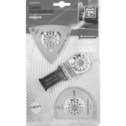 Set Combo Starlock sol et salle de bain 3 pièces - FEIN - 35222967070 pas cher Secondaire 1 L