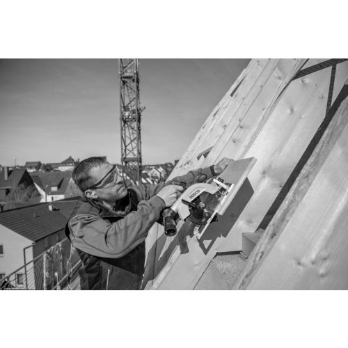 Scie circulaire 18V GKS 18V-57-2 Professional (sans batterie ni chargeur) - BOSCH - 06016C1200 pas cher Secondaire 6 L