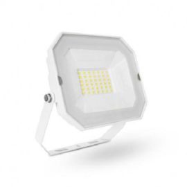 Projecteur extérieur LED LUMOS SLIM Miidex Lighting plat 30 W 4000 K blanc sans câble - 800352 photo du produit Principale M