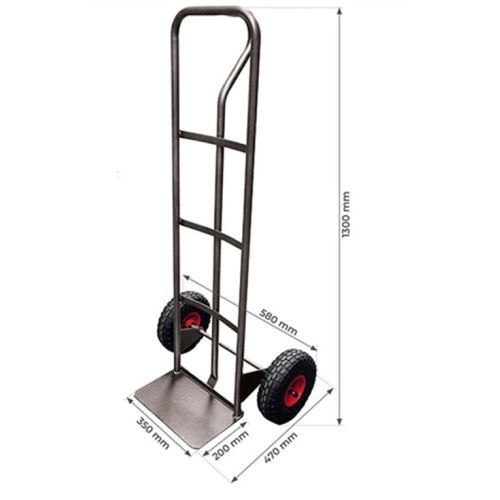 Diable Stockman acier une main 200 kg - HT200/SH-RG photo du produit Secondaire 1 L