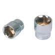 Douille 6 pans 1/2’’-9/16’’ CHROMEplus - KS TOOLS - 918.1304 pas cher
