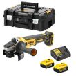 Meuleuse XR 18 V 125 mm + 2 batteries 5 Ah + chargeur + coffret T-STAK DEWALT DCG405P2-QW photo du produit