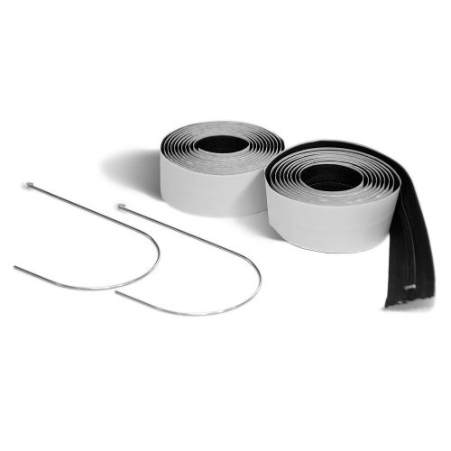 Lot de 2 fermetures à glissières auto-adhésives standards - ZIPWALL - ZIP-AZ2 pas cher Secondaire 1 L