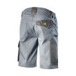 Bermuda de travail POLY gris acier T2XL DIADORA SPA 702.161758 photo du produit Secondaire 1 S