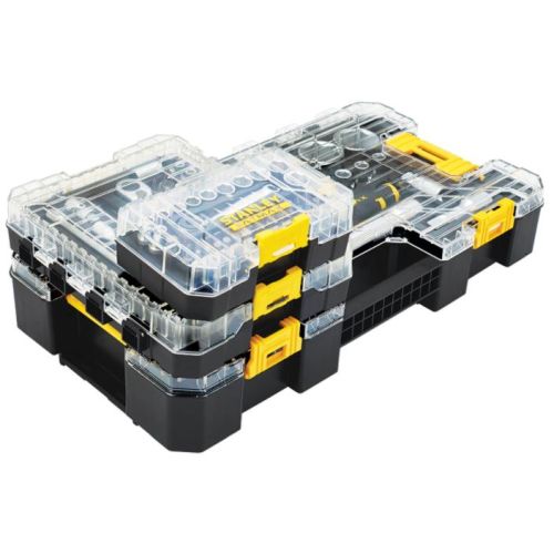 Coffret STAKBOX S 1/4'' jeu de 37 pièces - STANLEY - FMMT19101-0 pas cher Secondaire 2 L