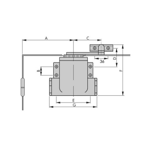 Ferme-porte CLASSIQUE N°3 - GROOM - 703112 pas cher Secondaire 1 L