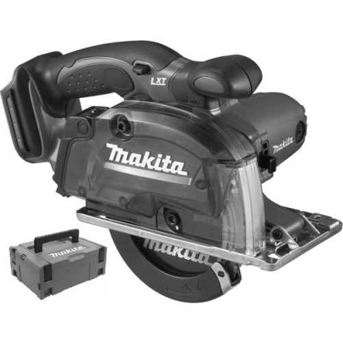 Scie circulaire à métaux 18V (sans batterie ni chargeur) en coffret Makpac 3 - MAKITA - DCS552ZJ pas cher