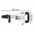 Marteau-piqueur 1700W Bosch SDS max GSH 11 VC Professional + coffret - 0611336000 photo du produit Secondaire 1 S