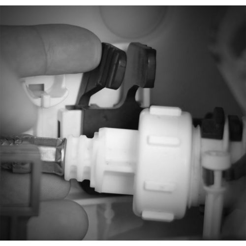 Clip de fixation pour robinet flotteur type 380 - GEBERIT - 240.923.00.1 pas cher Secondaire 3 L