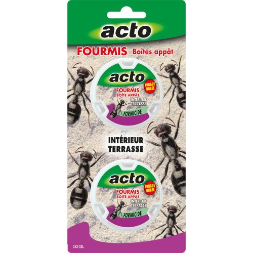 Gel-appât fourmis en boites ACTO INSECTICIDES FOUR7 photo du produit Principale L