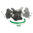 Etau d'établi pivotant EBT125 125 mm PEUGEOT OUTILLAGE 100705 photo du produit Secondaire 1 S