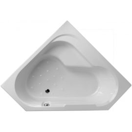 Baignoire bain douche en angle Jacob Delafon avec pieds - E6222-00 pas cher Principale M