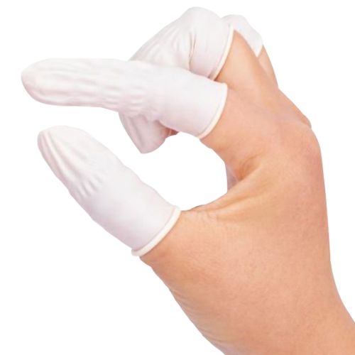 Boîte de 144 doigtiers latex non poudré blanc TM PIP ELFCP-002-TM photo du produit Principale L