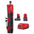 Meuleuse droite Fuel Milwaukee M12 FDGS-422B + 2 batteries (1x2Ah – 1x4Ah) + chargeur - 4933471436 photo du produit