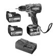 Perceuse visseuse 14,4V + 3 batteries 5Ah + chargeur + coffret standard - HIKOKI - DS14DBSL5AX3 pas cher