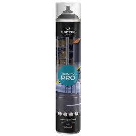 Peinture de marquage au sol TRACING® PRO système PureSPRAY noir RAL 9017 aérosol 750ml - SOPPEC - 152003O pas cher Principale M
