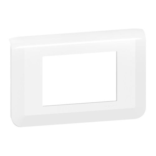 Plaque de finition MOSAIC blanc pour 3 modules - LEGRAND -  078803L pas cher Principale L