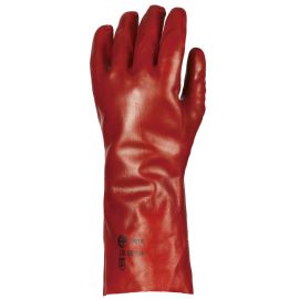 Gants de manutention Coverguard Eurostrong 3620 PVC rouge 36 cm taille 9 - 3619 pas cher Principale M