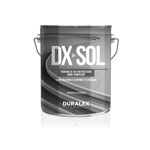 Peinture de sol polyuréthane DX Sol gris cendre 7040 1L - DURALEX - 112100343 pas cher