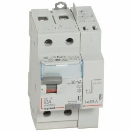 Interrupteur différentiel DX³-ID 2P 230V 63A type A 30mA - LEGRAND - 411639 pas cher Principale M